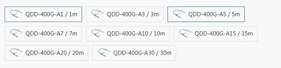 Mellanox-kompatibles QDD-400G-A10 aktives optisches Kabel zur schnellen Datenübertragung