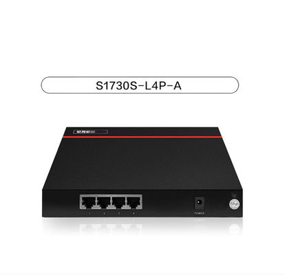 4 Port PoE Ethernet-Switch S1730S-L4P-A für Voll-Duplex-Halb-Duplex-Kommunikation