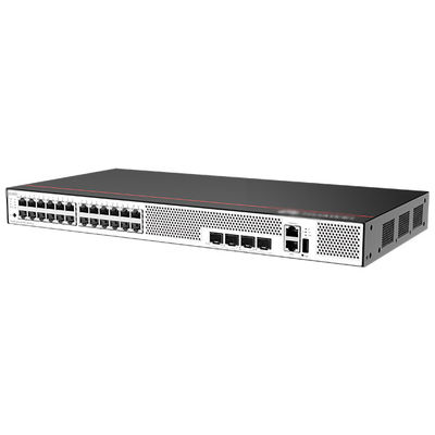 S5735-L24T4S-A1 24*10/100/1000BASE-T-Ports 4*GE SFP-Ports Wechselstromversorgung IP-Routing OSPFv3