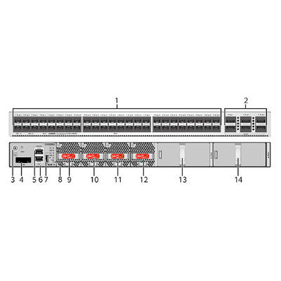 Stock 48-Port Gigabit-Schalter S6730-H48X6C 1U Fahrgestellhöhe Netzwerkoptischer Schalter