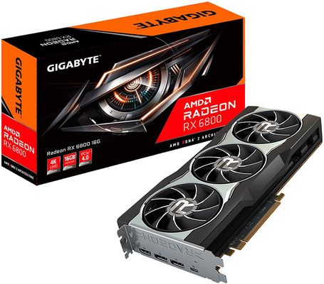 GDDR6 256-Bit-GPU-Karte RX 6800 XT 2NS-Gaming-Videokarte
