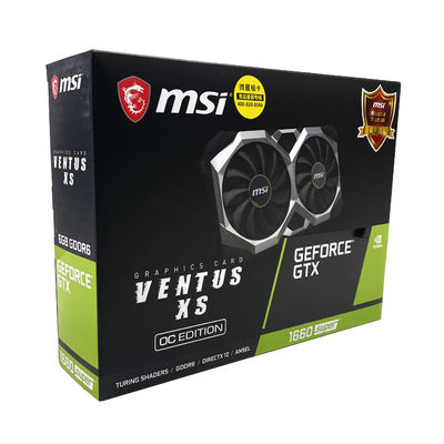 AMD Chipset MSI 1660 Super GPU-Karte 6GB Grafikkarten 192 Bit