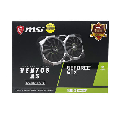 AMD Chipset MSI 1660 Super GPU-Karte 6GB Grafikkarten 192 Bit