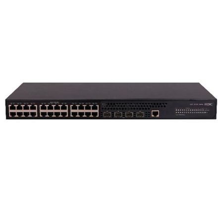 Übertragungsgeschwindigkeit 10/100/1000Mbps H3C LS-S5130S-28S-HPWR-EI Glasfasernetzwerk Poe Switch