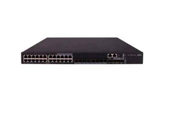 Übertragungsgeschwindigkeit 10/100/1000Mbps H3C LS-S5130S-28S-HPWR-EI Glasfasernetzwerk Poe Switch