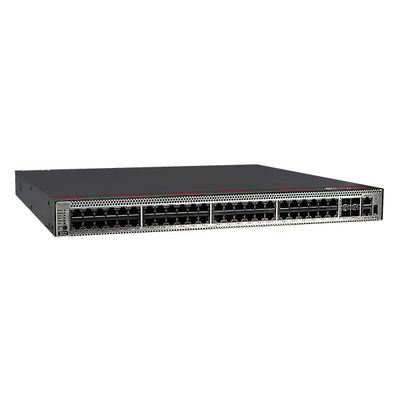 1U MPLS VXLAN Switch S5731-H48T4XC mit schwarzem Chassis und GE/10GE Uplink Port WLAN AC