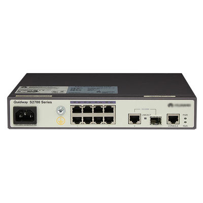 S2700-9TP-SI-AC 8 Port Ethernet 10/100 Netzwerkschalter mit Schaltkapazität von 32 Gbit/s