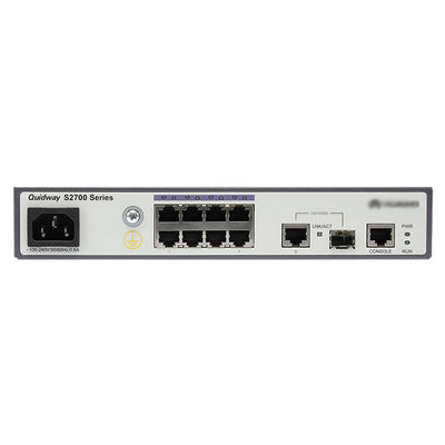 S2700-9TP-SI-AC 8 Port Ethernet 10/100 Netzwerkschalter mit Schaltkapazität von 32 Gbit/s