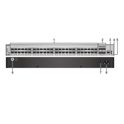 176Gbps/432Gbps POE-Netzwerkschalter S5735-L48P4X-A1 mit IP-Routing